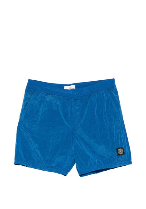 pantaloncini b100004 uomo blu STONE ISLAND | L1S15 B100004 S0043V0022